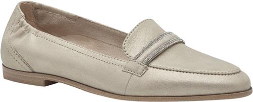 Tamaris 124211-42 Kvinde Champagne Loafers Str 37 - hos Magasin