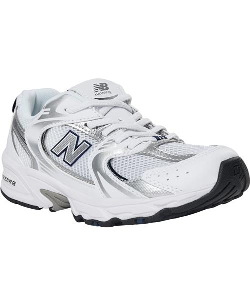 New Balance New Balance 530 Kids Bungee Lace White Sneakers Str 29 - hos Magasin