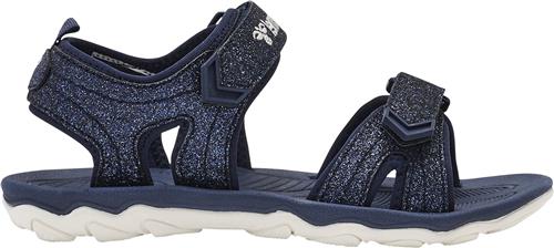 Hummel Sandal Sport Glitter JR Blå Sandaler Str 30 - hos Magasin