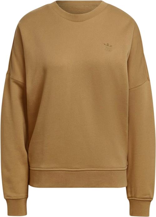 Se adidas Original Trefoil Sweater Kvinde Beige Sweatshirts Str 38 - Bomuld hos Magasin ved Magasin