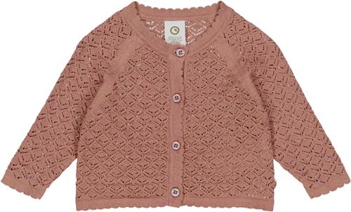 Müsli by Green Cotton Knit Scallop Cardigan Baby Str 68 - Daydream Cardigans Bomuld hos Magasin