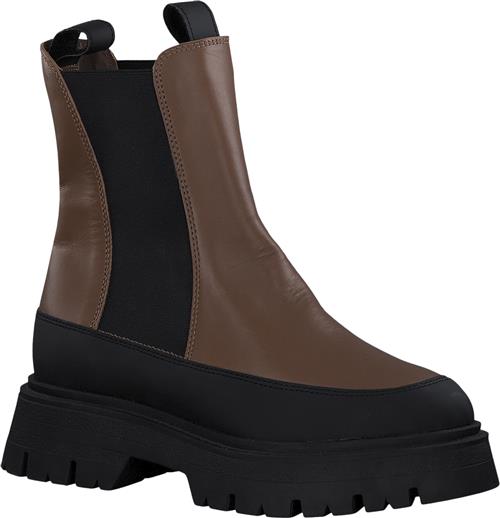 Se Tamaris 11-25461-29 Kvinde Cognac/black Chelsea Boots Str 40 - hos Magasin ved Magasin