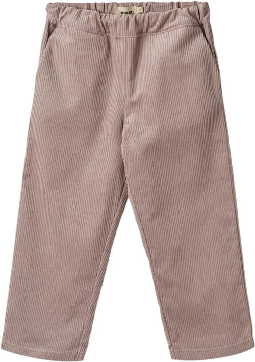 Wheat Cropped Bukser Tricia Str 122/7y - Dry Rose Bukser Bomuld hos Magasin