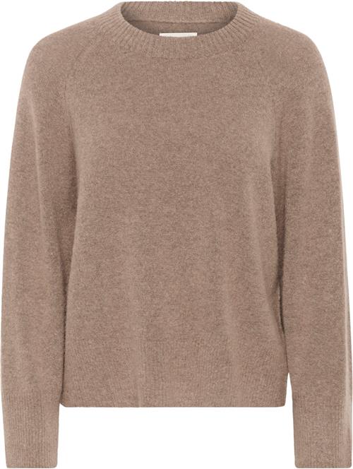 Part Two Lannapw PU Kvinde Walnut Sweaters Regular Fit Str M - hos Magasin