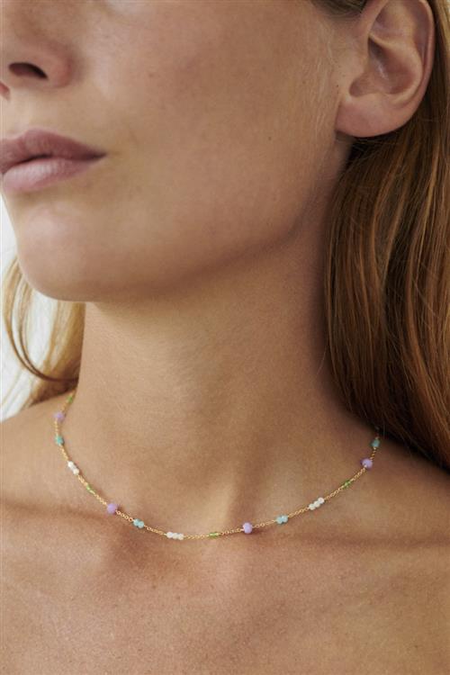 Pernille Corydon Jewellery Sea Colour Necklace Adj. 4046 cm One Size - Perlehalskæder hos Magasin