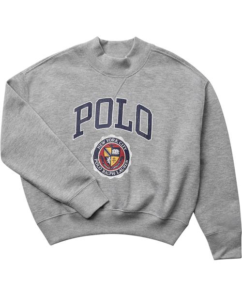 Se Polo Ralph Lauren LW Magic Fleecegrphcmknkpo-kn-sws Str S - Grå Cardigans hos Magasin ved Magasin