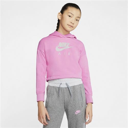 Nike Air Cropped Haettetroje 158-170 / XL - Sweatshirts & Hættetrøjer Bomuld hos Magasin