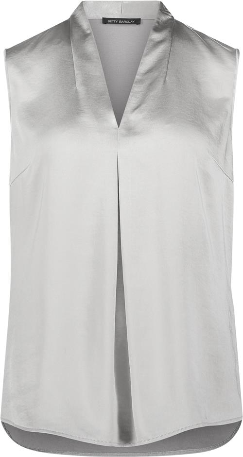 Betty Barclay Bluse Kurz Ohne A Kvinde Light Stone Toppe Str 44 - hos Magasin