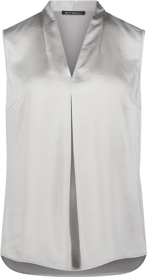 Betty Barclay Bluse Kurz Ohne A Kvinde Light Stone Toppe Str 36 - hos Magasin