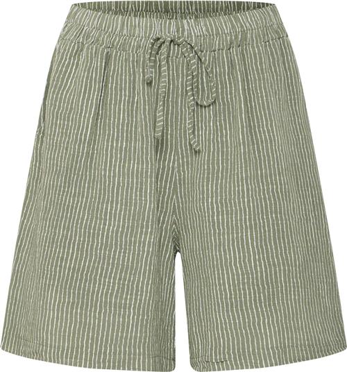 Sorbet Sbalexa Stripe Shorts Kvinde Sea Spray Bermudashorts Str M - hos Magasin