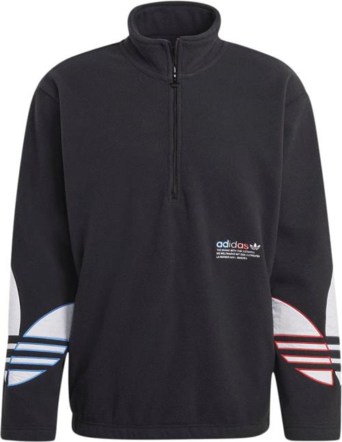 adidas Tricol HZ PO Mand Sort Sweatshirts Str XL - Polyester hos Magasin