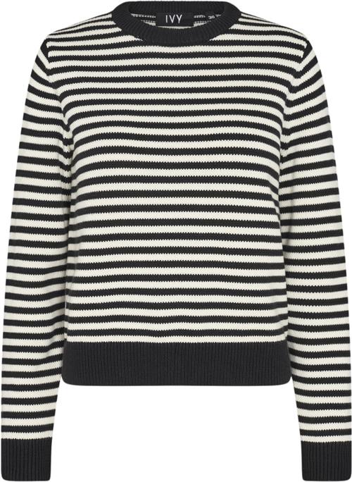 Se IVY Copenhagen Ivyskylar Knit Kvinde Deep Navy Blue Sweaters Str 44 - hos Magasin ved Magasin