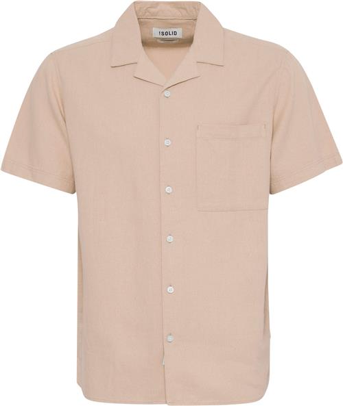 !Solid Sdallan Cuba Shirt Mand Rugby Tan Kortærmede Skjorter Str S - hos Magasin