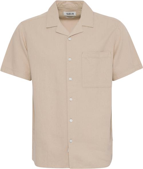 !Solid Sdallan Cuba Shirt Mand Rugby Tan Kortærmede Skjorter Str XXL - hos Magasin