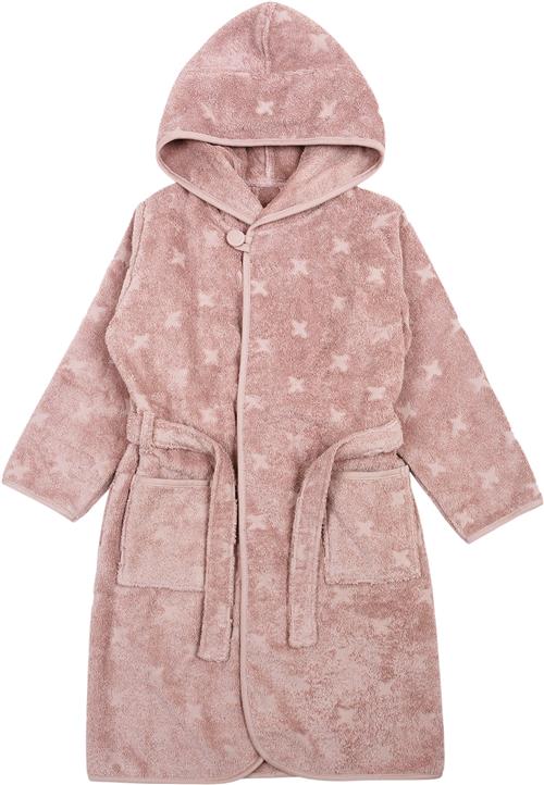 Müsli by Green Cotton Bathrobe Str 128/134 - Rose Sugar Morgenkåber Bomuld hos Magasin