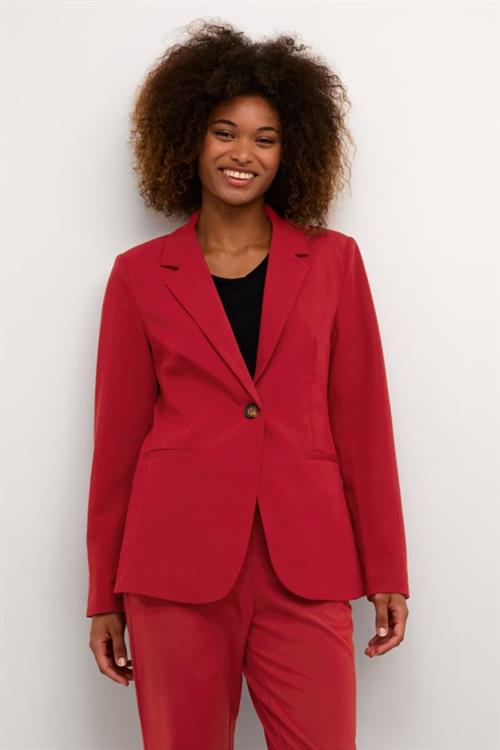 Se Kaffe Kasakura Blazer Kvinde Sun-dried Tomato Blazere Str 42 - hos Magasin ved Magasin