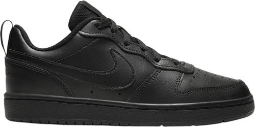 Nike Court Borough Low 2 Sneakers Sort Sneakers Str 35.5 - Læder hos Magasin