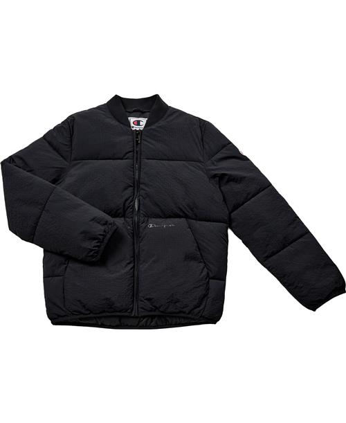 Champion Bomber Jacket Str M/140/ 9-10 år - Black Beauty Overgangsjakker hos Magasin