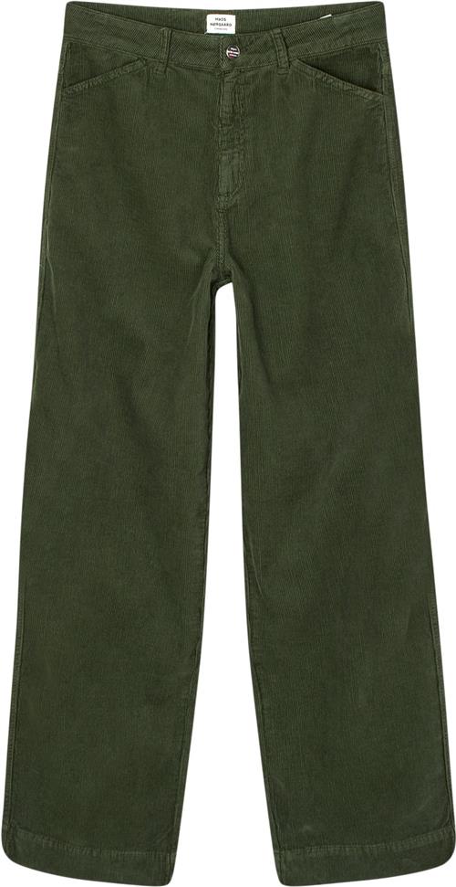 Mads Nørgaard - Copenhagen Mini Cord Cargo Pants Kvinde Grøn Cargo Bukser Str 38 - hos Magasin