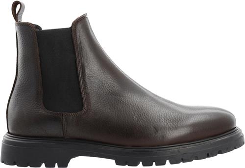 Bianco Biagil Chelsea Boot Tumbled Leather Kvinde Dark Brown Chelsea Boots Str 41 - hos Magasin