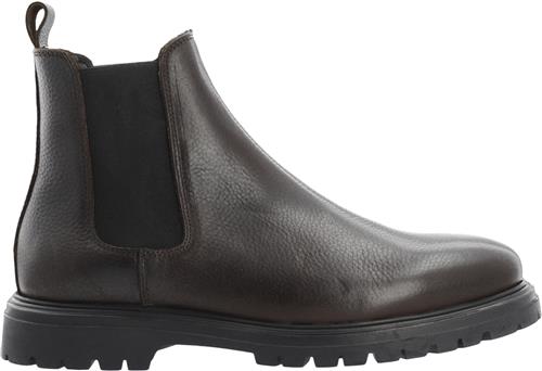 Bianco Biagil Chelsea Boot Tumbled Leather Kvinde Dark Brown Chelsea Boots Str 44 - hos Magasin