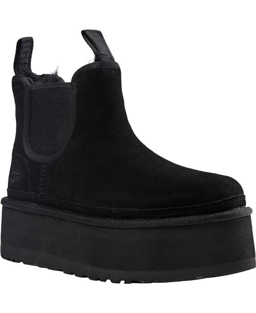 UGG W Neumel Platform Ch Kvinde Black Vinterstøvler Str 36 - hos Magasin