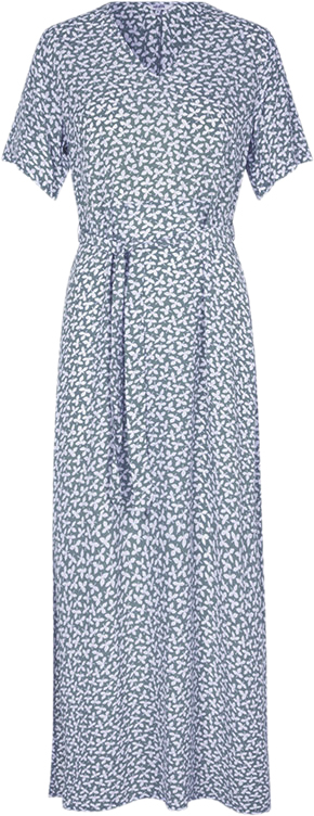 mbyM Semiram Kvinde Adita Print Blue Maxi Kjoler Str L - hos Magasin