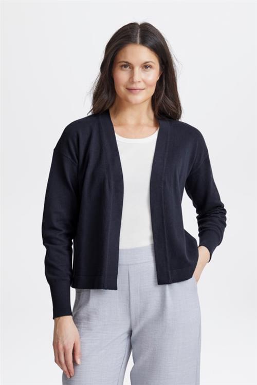 Se Fransa Frsinne CAR 2 Kvinde Navy Blazer Cardigans Regular Fit Str XL - hos Magasin ved Magasin