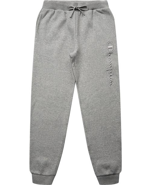 Se Champion Rib Cuff Pants Str XXL/176/ 15-16 år - New Oxford Grey Melange Top Dyed Bukser hos Magasin ved Magasin