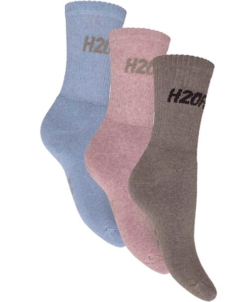 H2OFAGERHOLT Suck Socks 3pack Ankelstrømper Str 36/39 - Bomuld hos Magasin