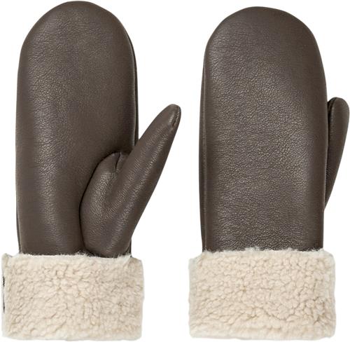 Se DAY ET Day Faux Shearling Mittens S/M - Vanter Læder hos Magasin ved Magasin