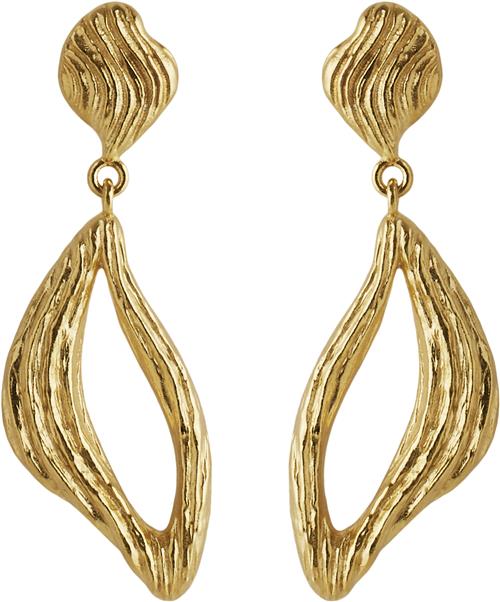 Pernille Corydon Jewellery Flowing Dreams Earrings Length 30 mm One Size - Ørestikker hos Magasin