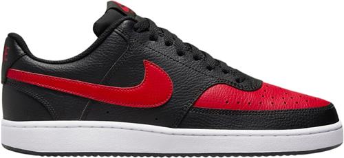 Se Nike Court Vision Low Sneakers Mand Sort Sneakers Str 45.5 - Læder hos Magasin ved Magasin