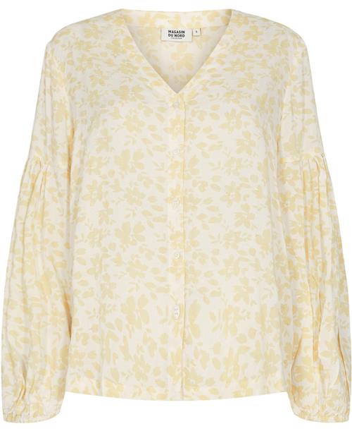 Magasin du Nord Collection Magasin Jacila 9S Kvinde Fruity Yellow Langærmede Bluser Str XS