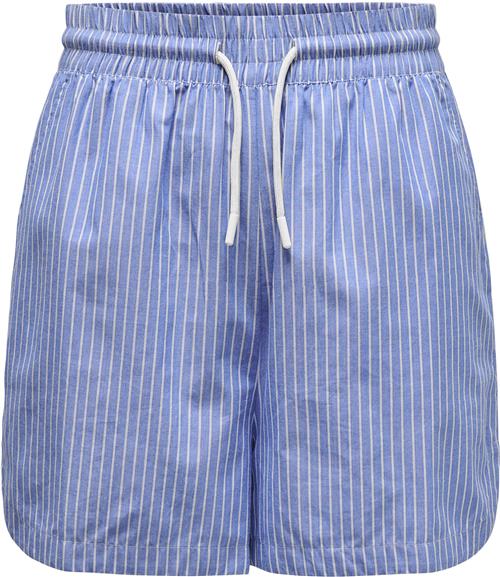 ONLY Onlarja Stripe Shorts WVN Noos Kvinde Infinity/cd Stripes Casual Shorts Regular Fit Str S - hos Magasin