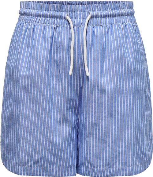 ONLY Onlarja Stripe Shorts WVN Noos Kvinde Infinity/cd Stripes Casual Shorts Regular Fit Str XL - hos Magasin