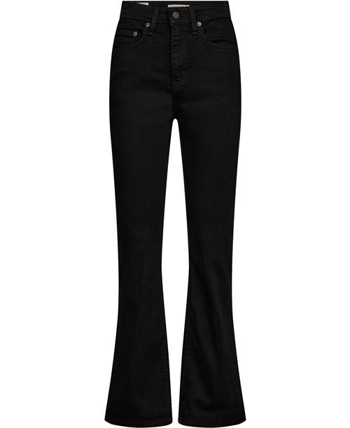 Levi's 725 High Rise Bootcut Midnight Kvinde Blacks Flared Jeans Str W30 / L34 - hos Magasin