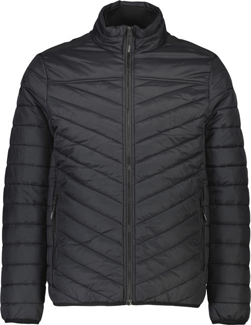 Lindbergh Light Weight Quilted Jacket Mand Sort Overgangsjakker Str S - hos Magasin