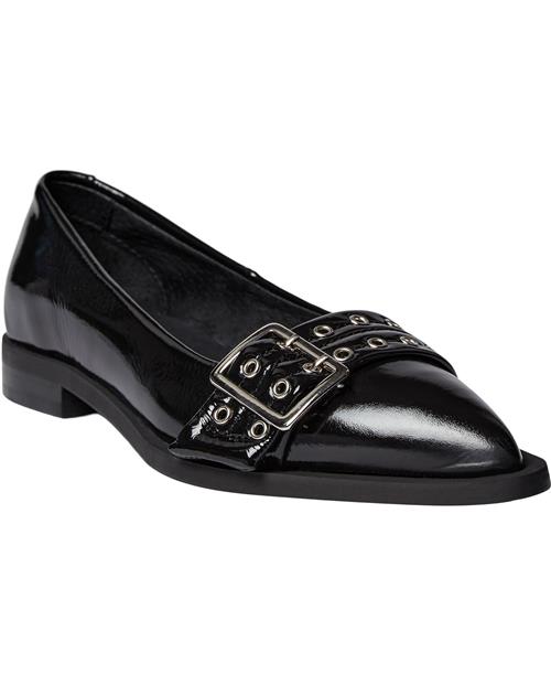 Pavement Saso Low Kvinde Black Patent Ballerinaer Str 41 - Læder hos Magasin