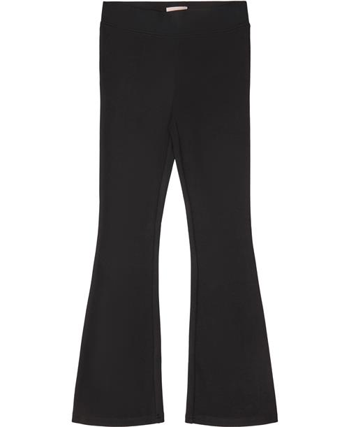 ONLY Konpaige Flared Pant PNT Noos Str 134 cm / 9 år - Sort Bukser hos Magasin