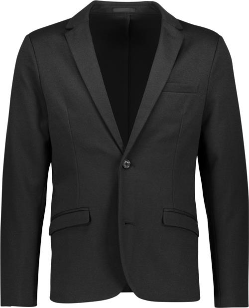 Se Lindbergh Knitted Blazer Mand Sort Blazere Str XL - hos Magasin ved Magasin