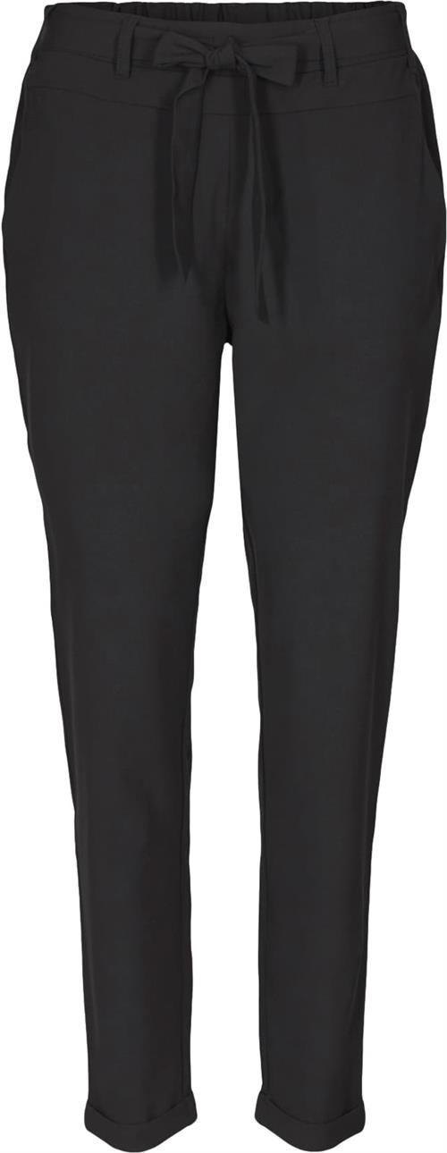 Se Kaffe Jillian Belt Pants Kvinde Sort Bukser Med Smalle Ben Str 42 - hos Magasin ved Magasin