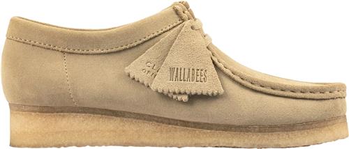 Clarks Originals Wallabee. Maple Suede, D, 4 Kvinde Maple Suede Snøresko Str 42 - hos Magasin