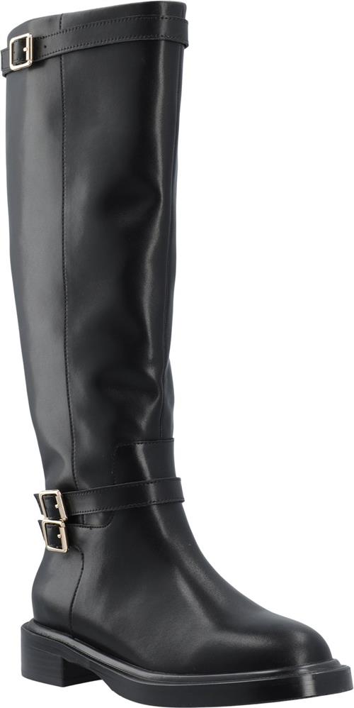 Se Bianco Biapaloma Knee High Boot Smooth Leather Kvinde Black Langskaftede Støvler Str 41 - hos Magasin ved Magasin