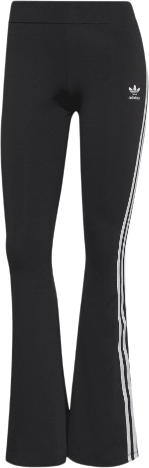 adidas Flared Leggings Kvinde Sort Flare Bukser Str 38 - Polyester hos Magasin