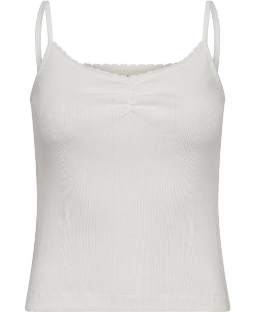 Designers Remix Piper Top Kvinde Hvid Tanktoppe Str XS - hos Magasin