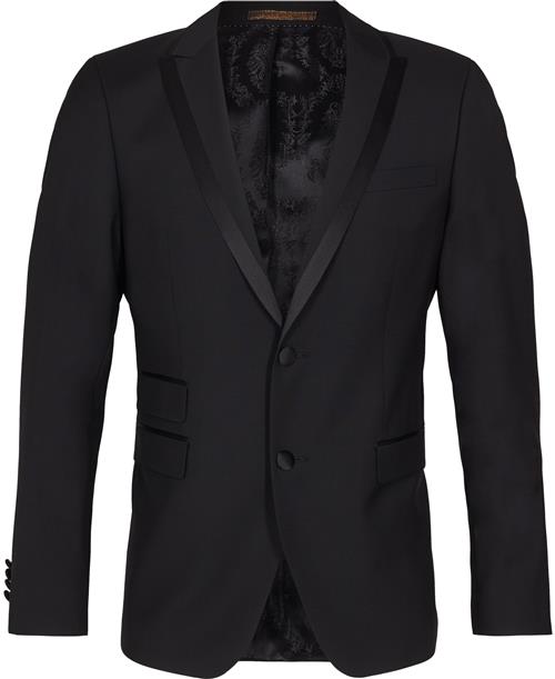 Sand Mohair Tux James Normal Mand Sort Blazere Slim Fit Str 48 Mohair - hos Magasin