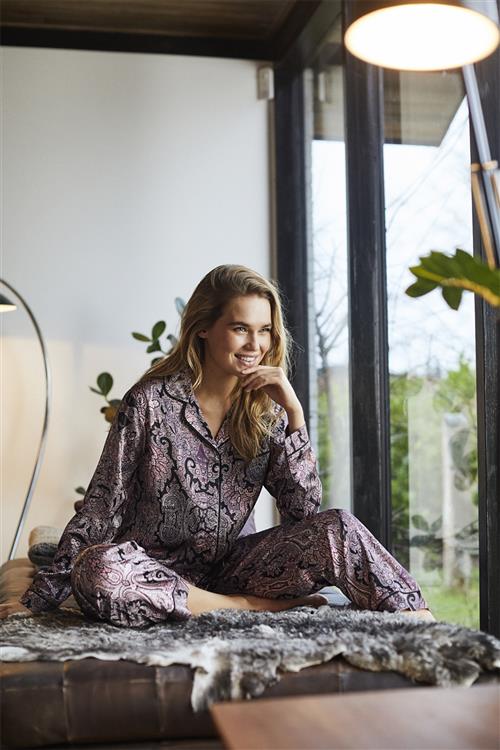 CCDK Josephine Pajamas Shirt Nattrøjer & -Toppe Str M - hos Magasin