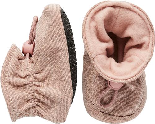 Melton Booties Glitter Alt Rosa Hjemmesko Str 0-6M - hos Magasin