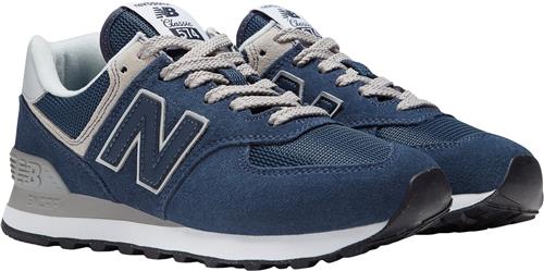 New Balance Wl574evn Kvinde Nav Sneakers Str 40.5 - hos Magasin